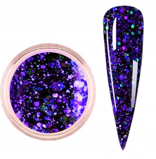 

Galaxy na Paznokcie Brokat Piegi nr 36