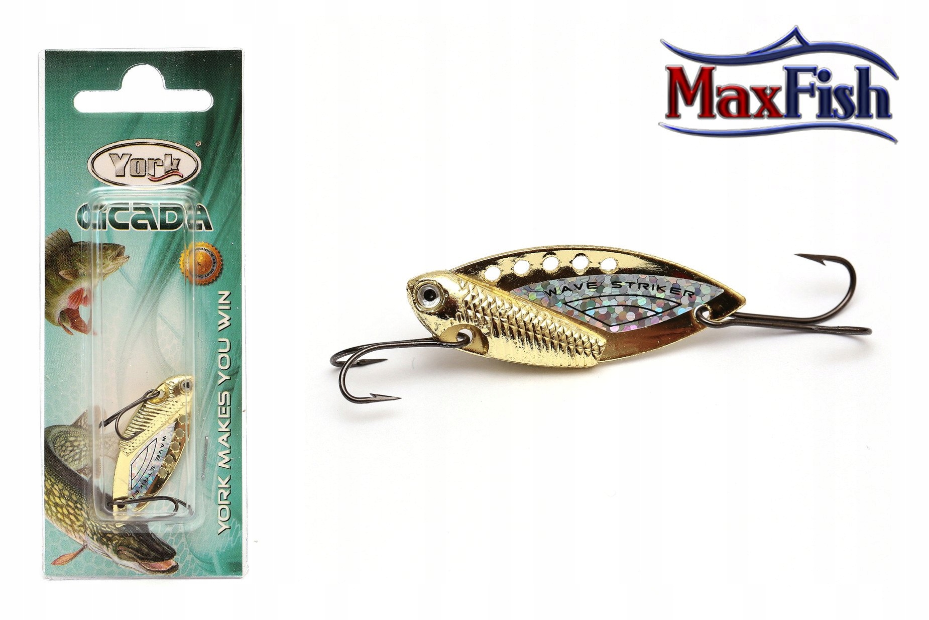SKUTECZNA PRZYNĘTA CYKADA YORK-3,9 cm Metoda wędkowania spinningowa
