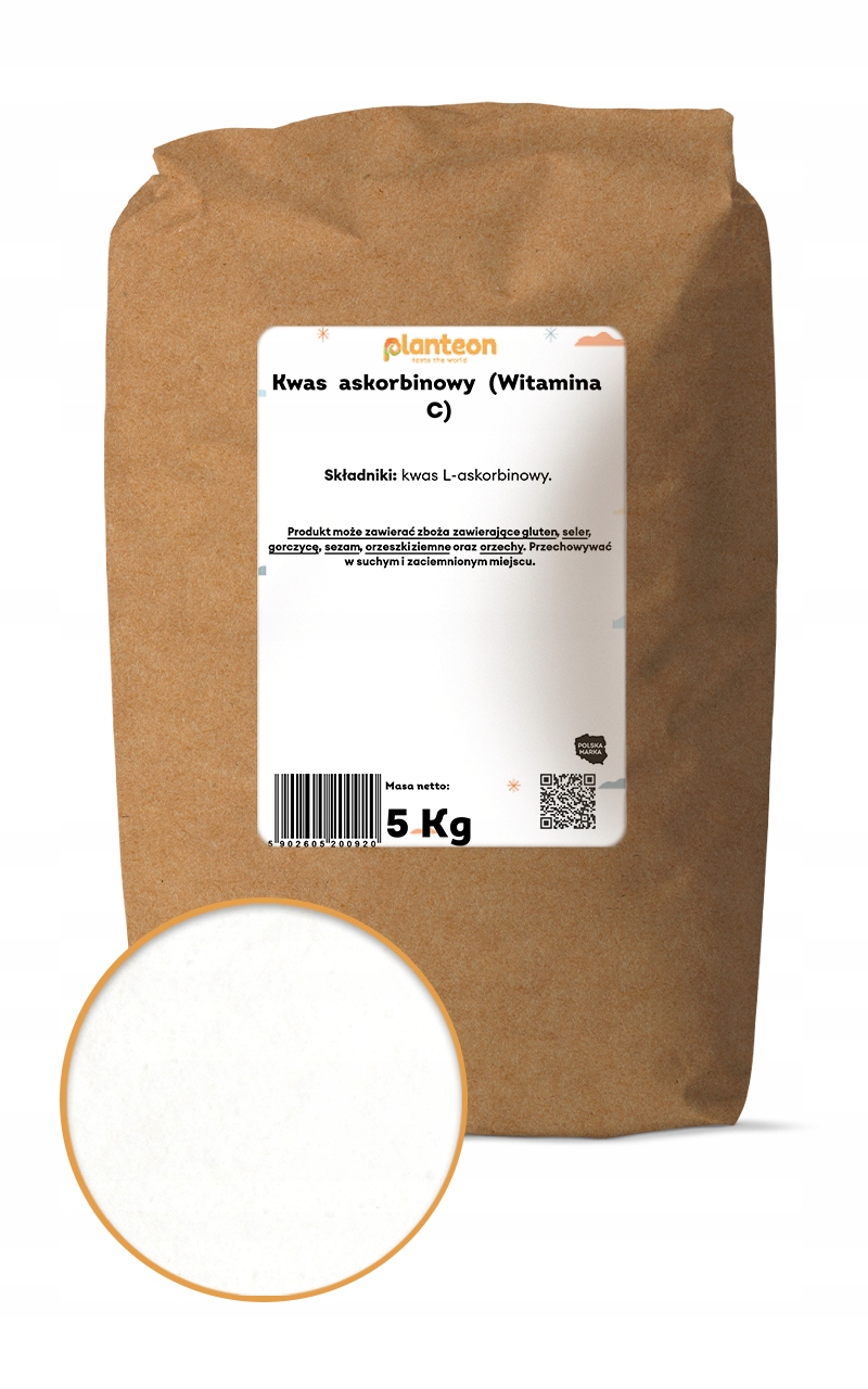 Kyselina askorbová (Vitamín C) 5 kg pro výrobu doplňků