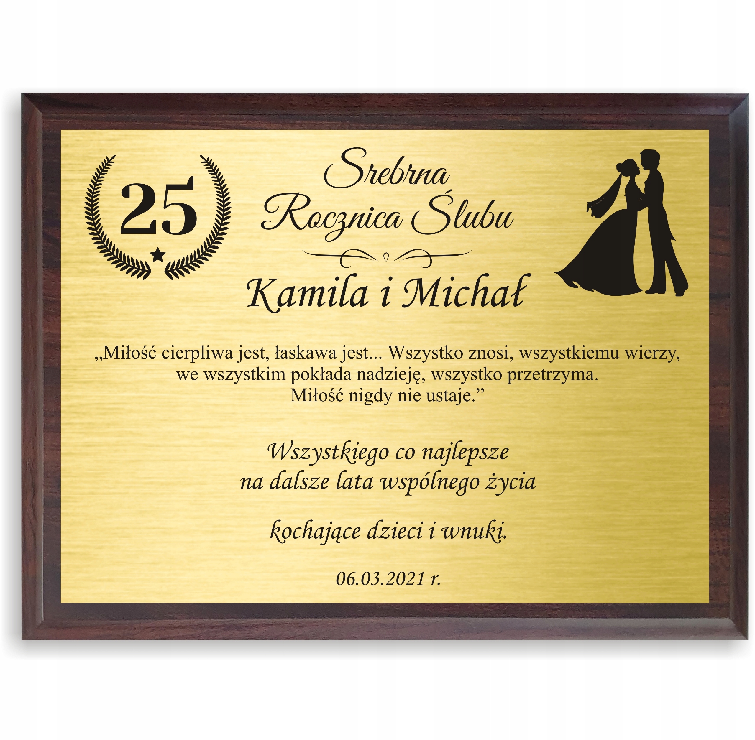 

Na Jubileusz Rocznicę Ślubu 20 25 30 40 50