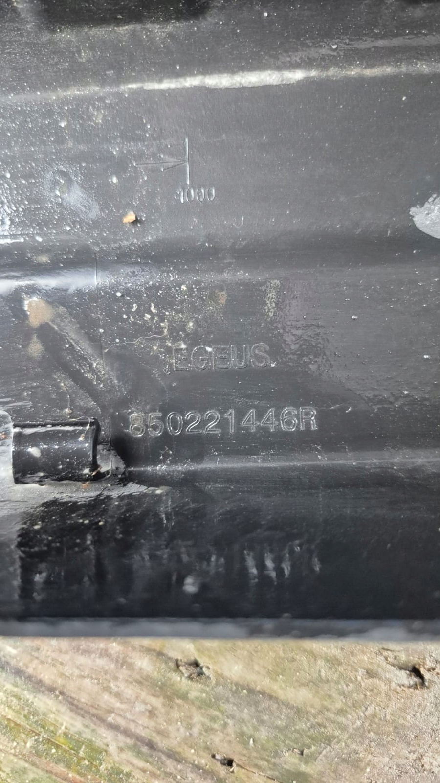 RENAULT TRAFIC III 3 OPEL VIVARO B 14-> bumper rear part rear PDC