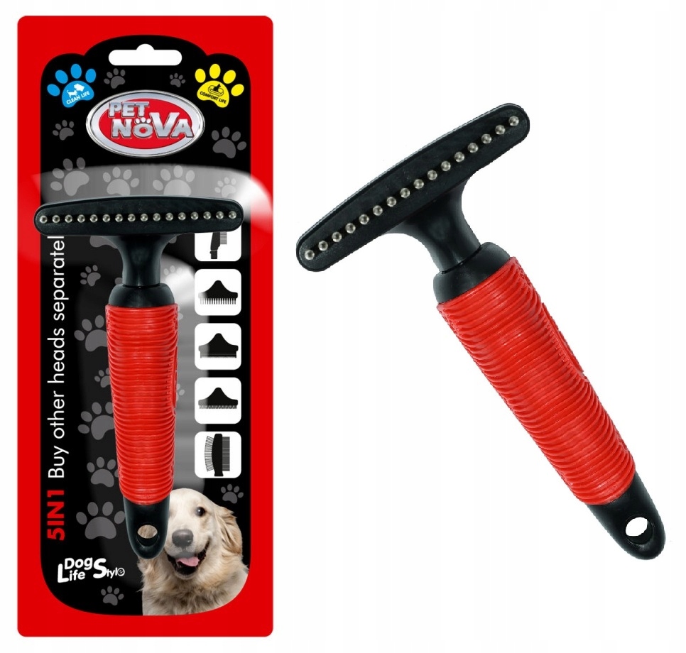 

Pet Nova Szczotka do długiej sierści 8cm rozm. M