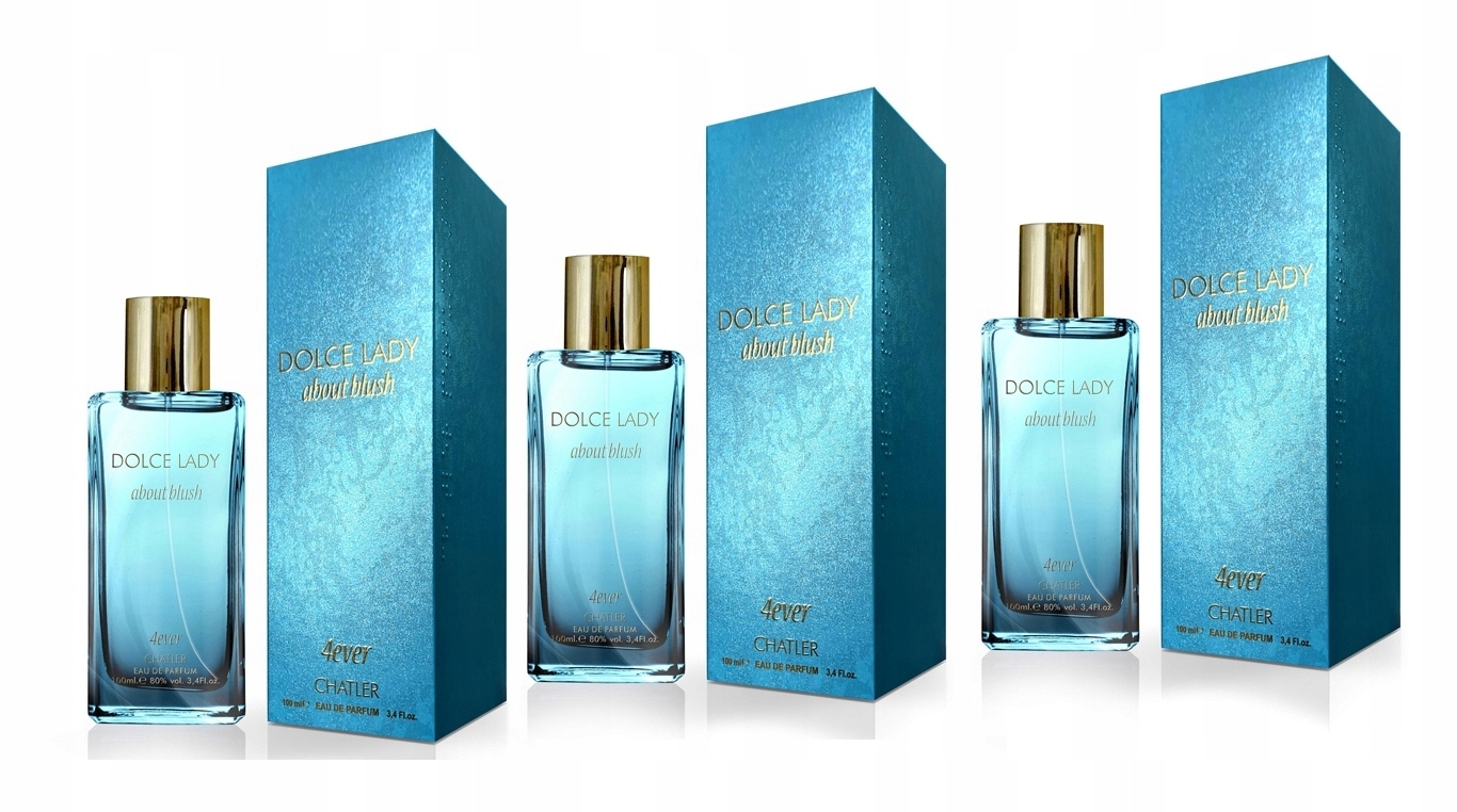 Chatler Dolce Lady About Blush 4ever 3x100 m Edp Set