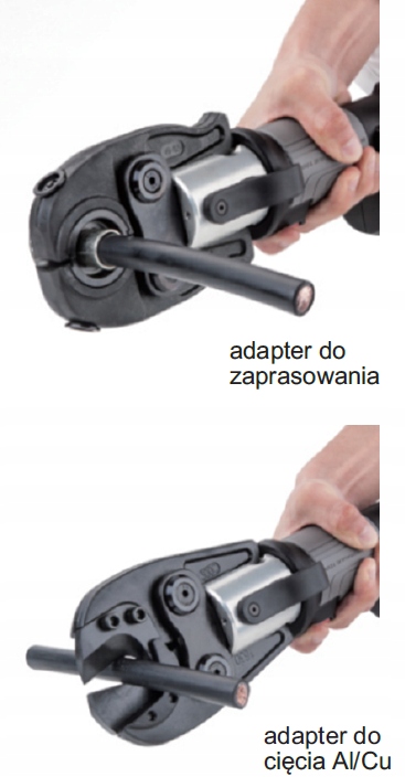 Praska Zaciskarka Nożyce 2w1 ELECTRA 18V Model E22 U