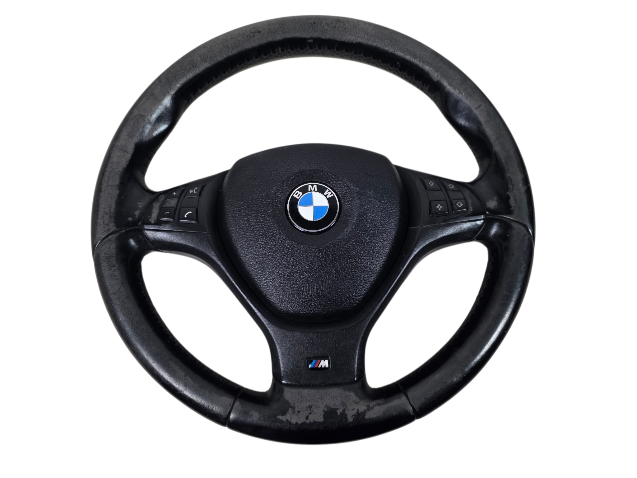 BMW X5 E70 MPAKIET m-packet steering wheel, leather + airbag ORG.