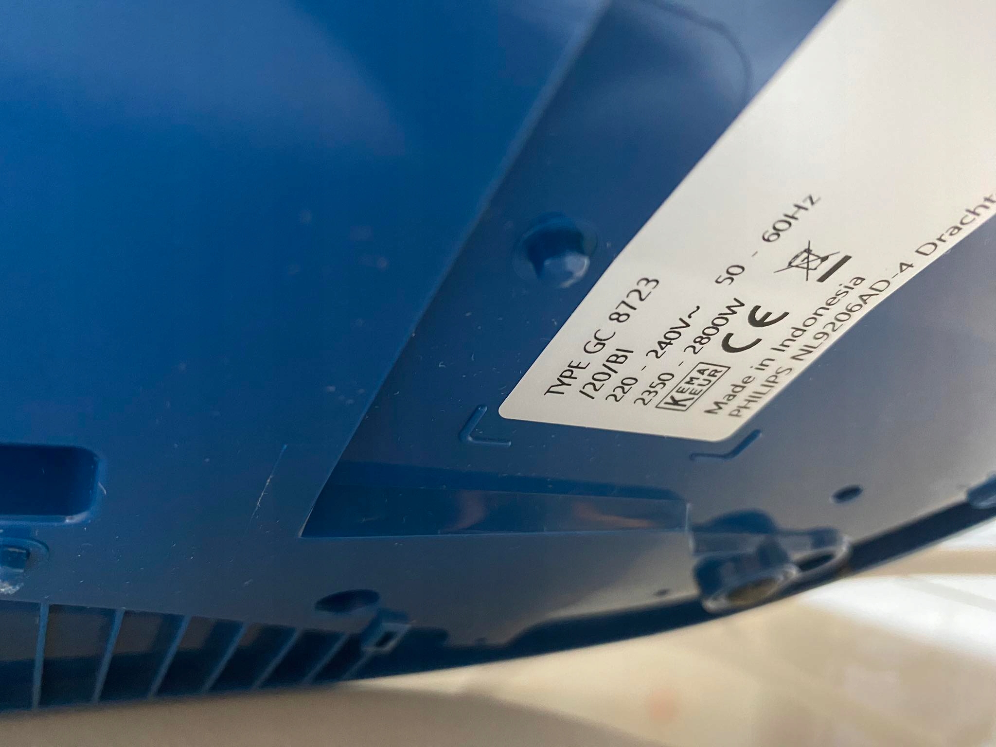 Żelazko PHILIPS Funkcje pionowy wyrzut pary