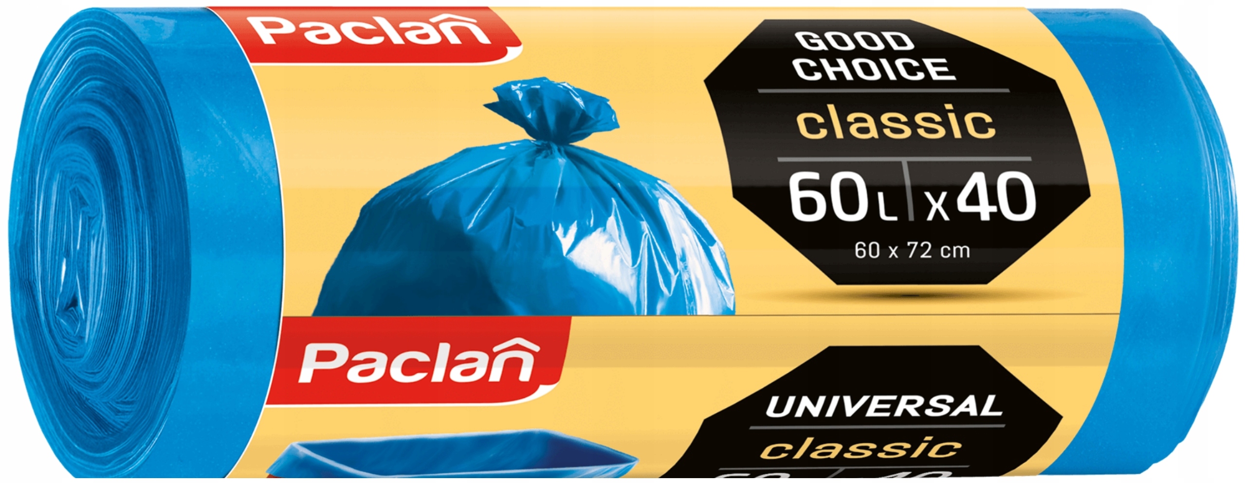 

Worki Na Śmieci Paclan Classic 60L 40SZT