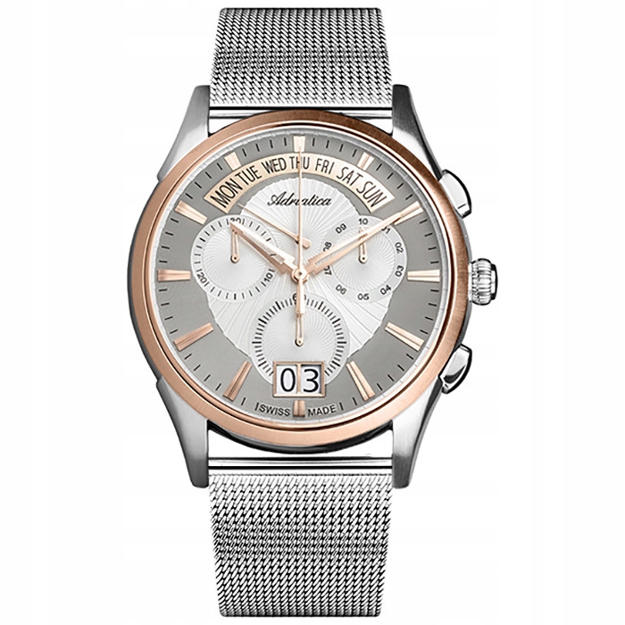 Pánské Hodinky Adriatica A1193.R113CH stříbrné