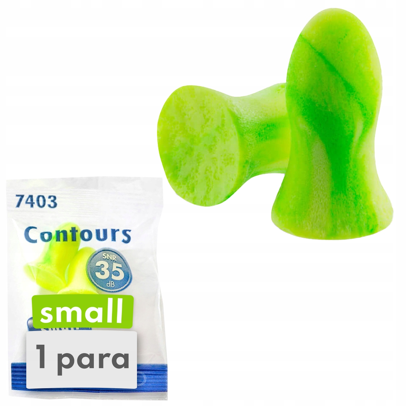 

Zatyczki do uszu Moldex Contours Small 1 Para