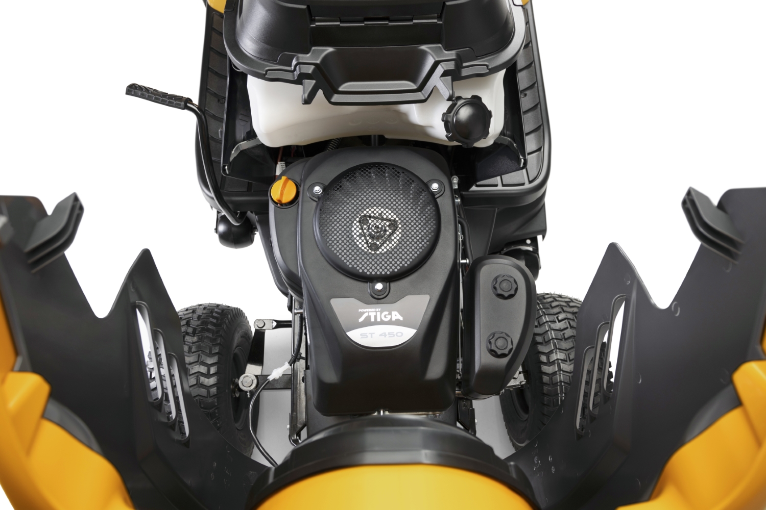 Traktor Ogrodowy STIGA Estate 384 Hydrostat MAX 15 KM NOWOŚĆ FOTEL SCHOWEK Napęd napęd na koła