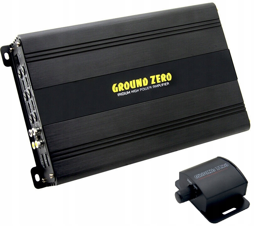 Ground Zero GZIA-135.4 4-kanálový automobilový zosilňovač s diaľkovým ovládaním 1120 W