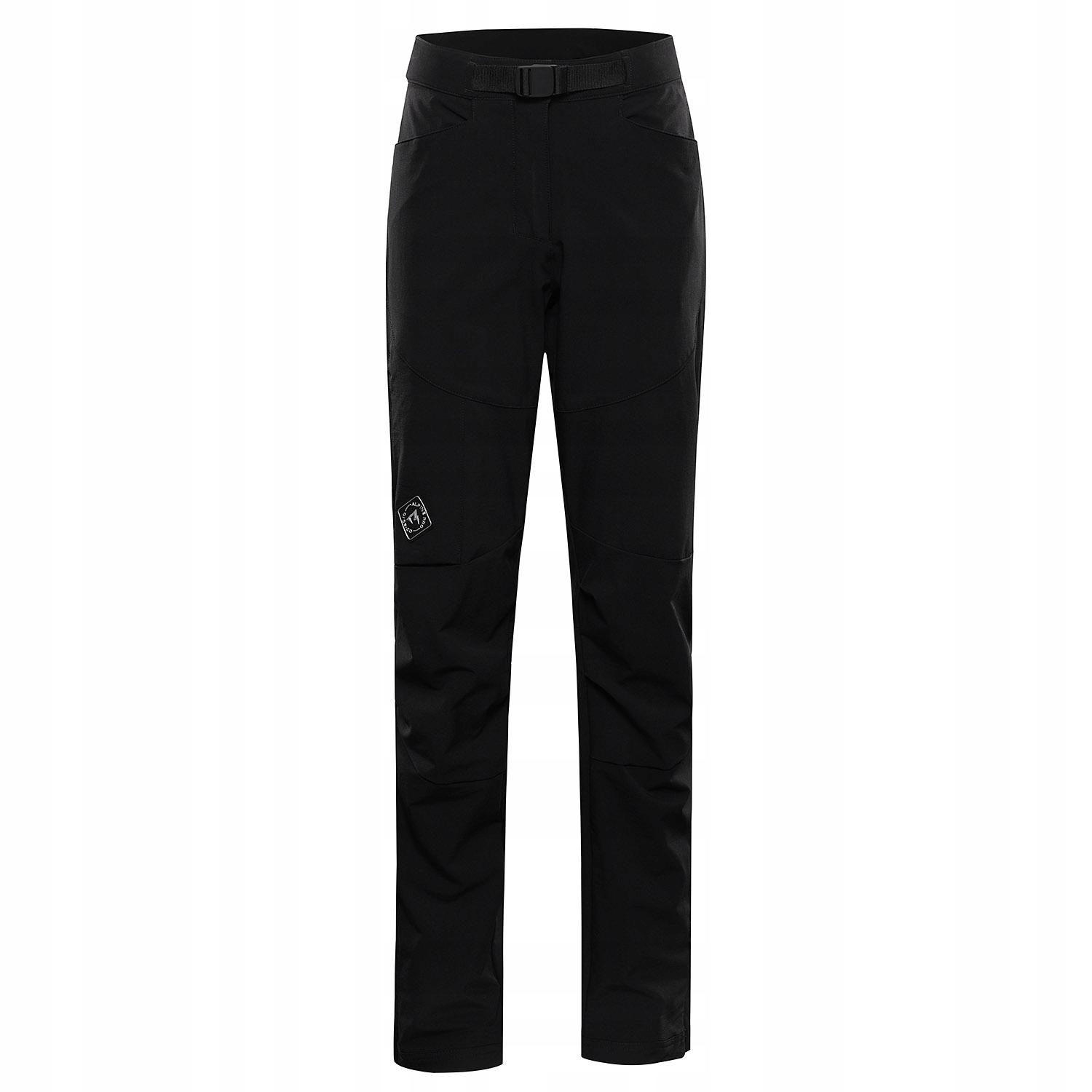 Spodnie damskie trekkingowe softshellowe Alpine Pro Akana 3 k.czarny r.40