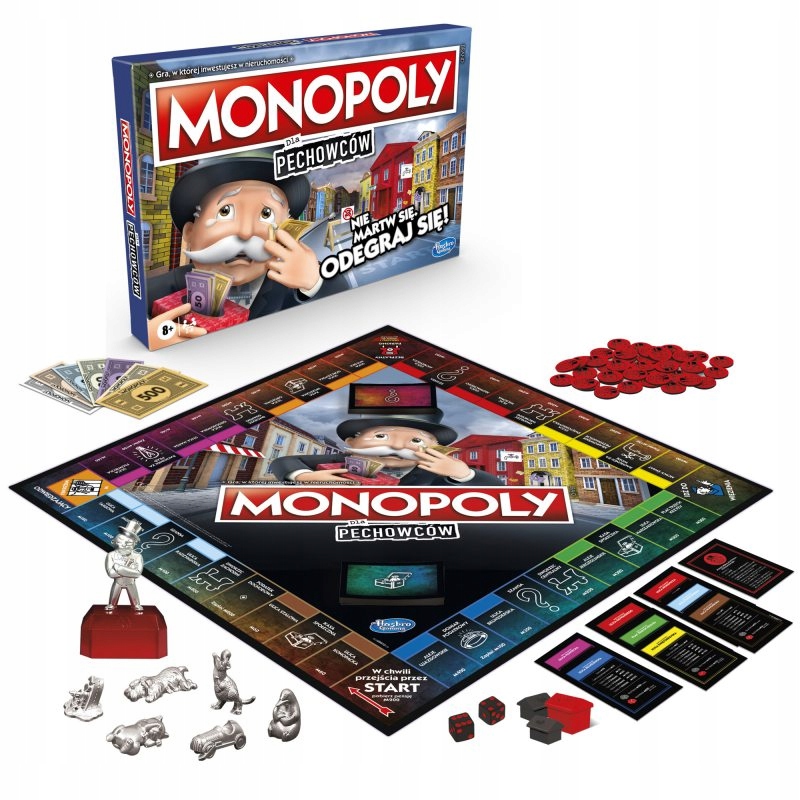 

Hasbro Gra Monopoly Dla Pechowców Polska E9972