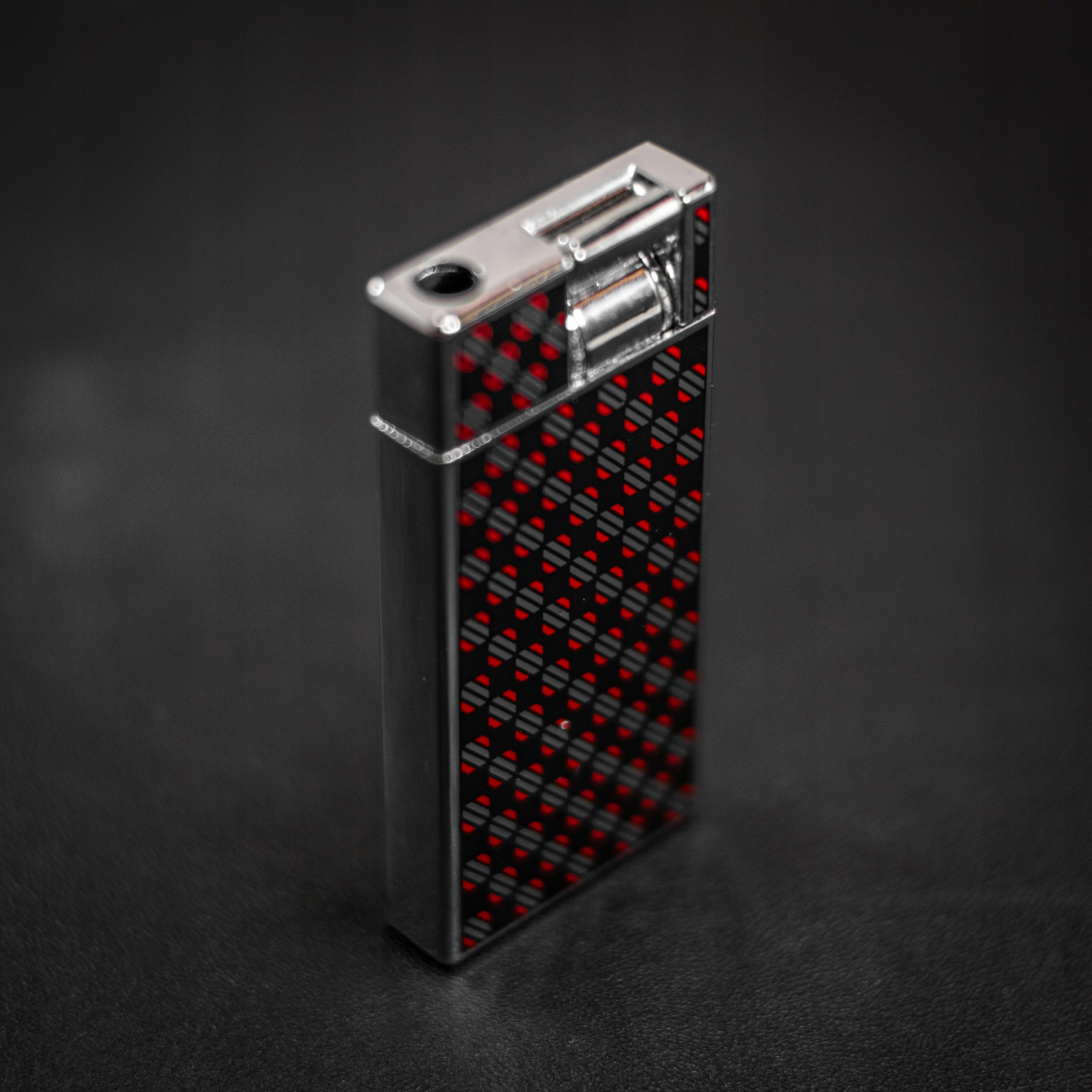 ELEGANCKA ZAPALNICZKA ŻAROWA METAL PREZENT LASER Model ŻARE