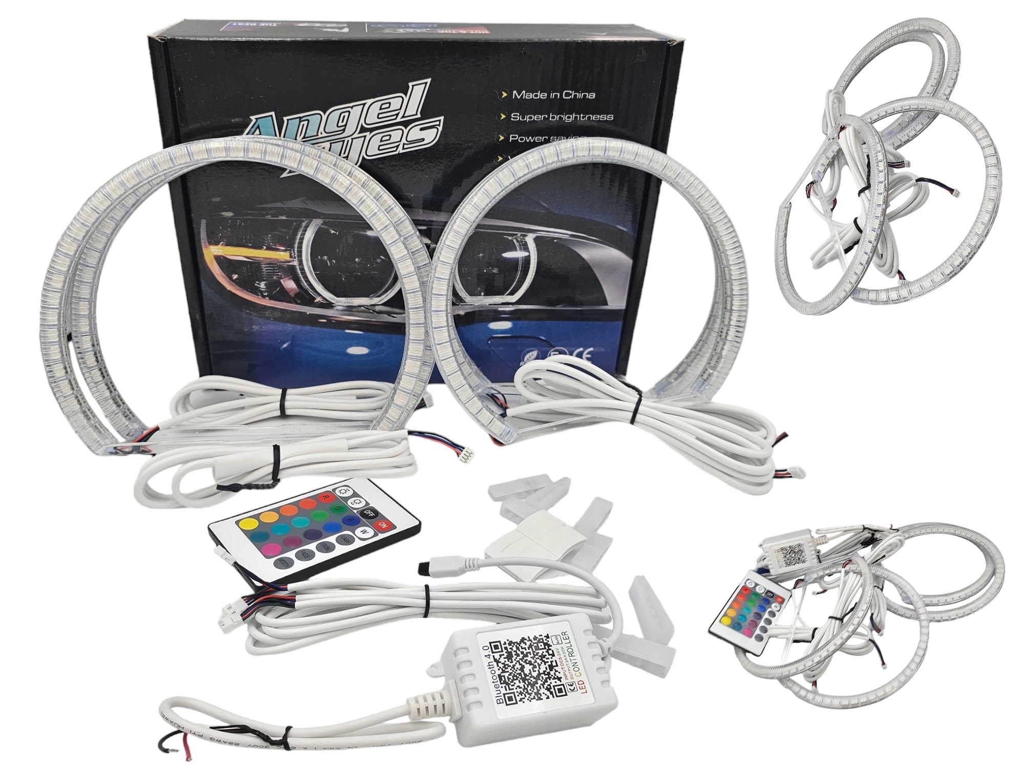 Led Rgb Kroužky s Bluetooth Bmw E46 (1998-2005) Top