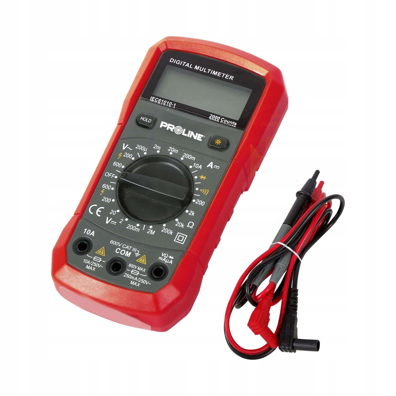 Univerzální multimetr 600V Proline 15186