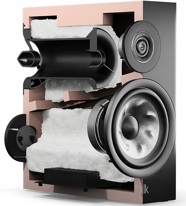 POLK Audio RESERVE полный комплект 5.0 + DENON AVR-X1600H центральная колонка дизайн тип двухсторонний