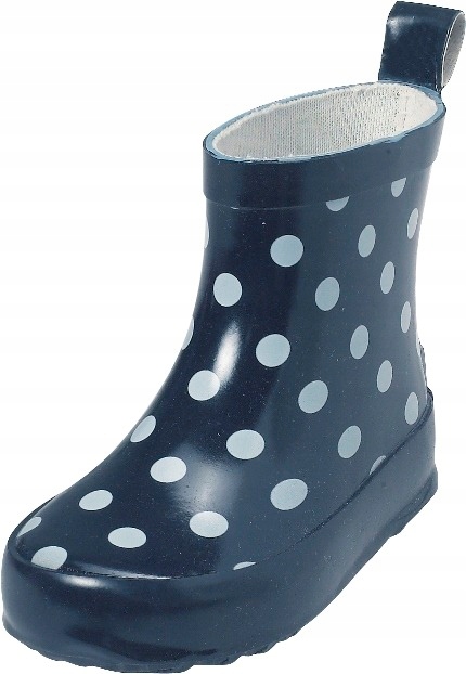 

Kalosze w kropki krótkie Playshoes gumiaki