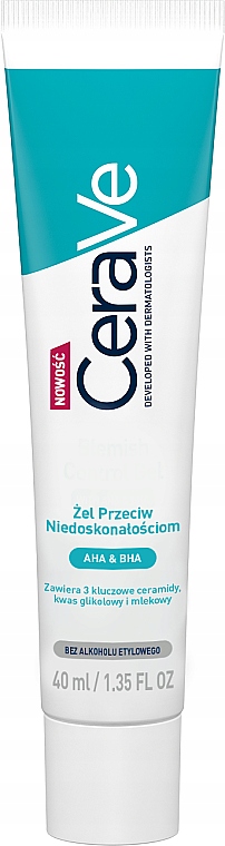 

CeraVe żel przeciw niedoskonałościom Aha Bha 40 ml