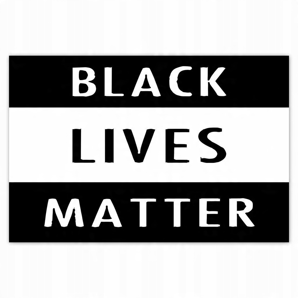 

Plakat 60x40 Black Lives Matter Blm