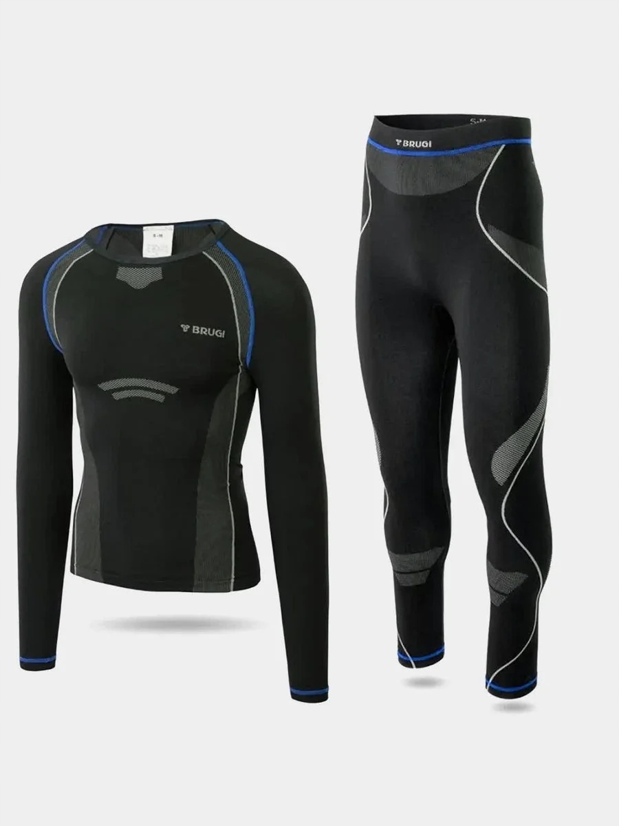 Pánské Termoaktivní Spodní Prádlo Brugi Komplet Horní Část Spodní Termo Na Zimu