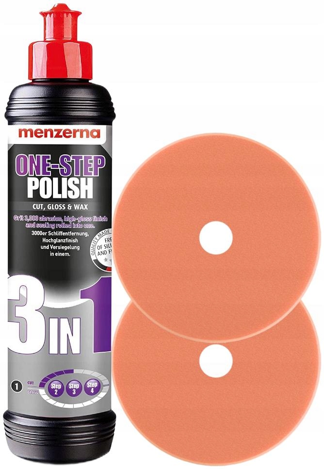 PASTA MENZERNA 3in1 ONE STEP PADY POLERKA LAKIERU