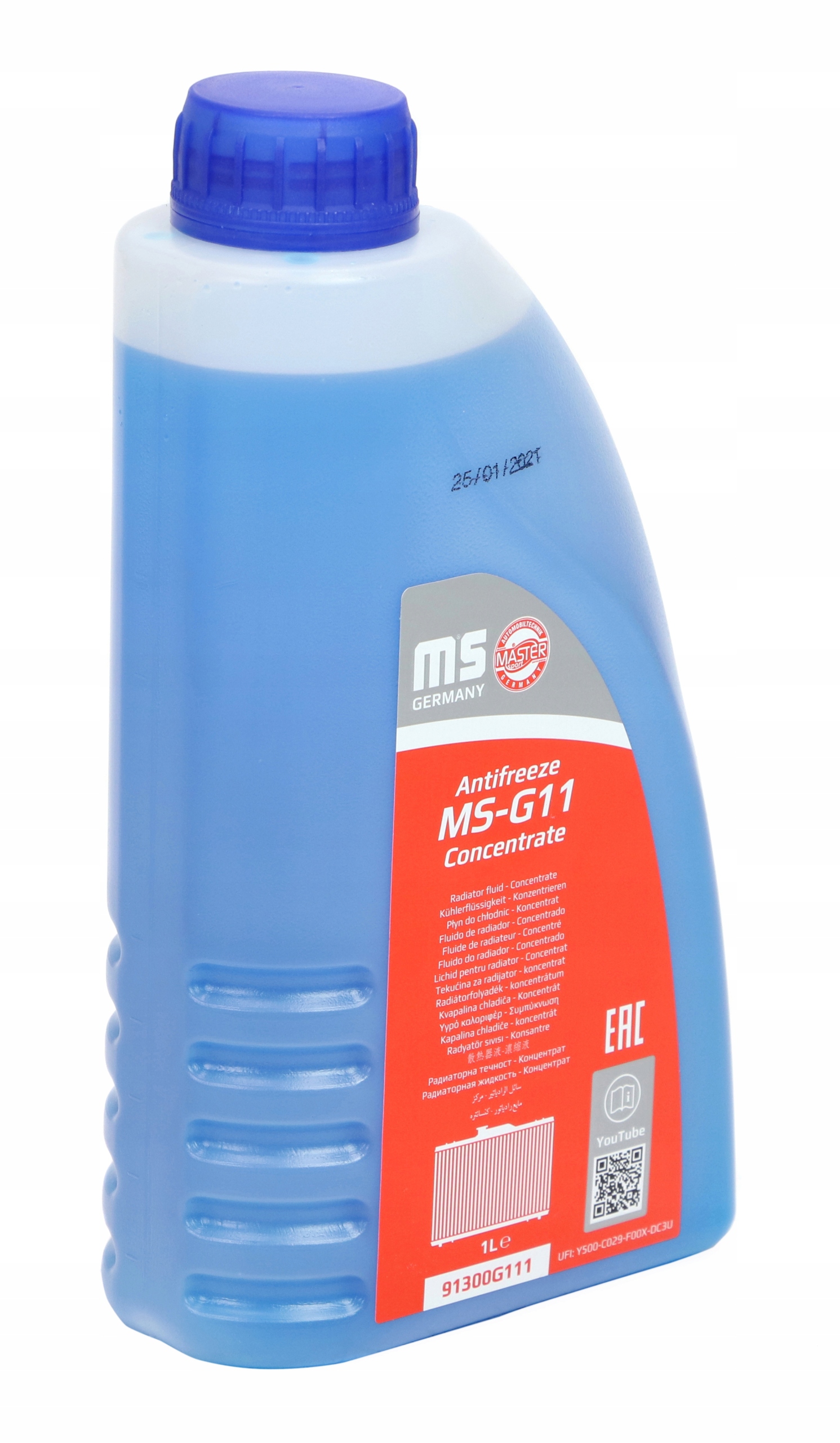 

Koncentrat Płyn Chłodniczy G11 Niebieski 1L