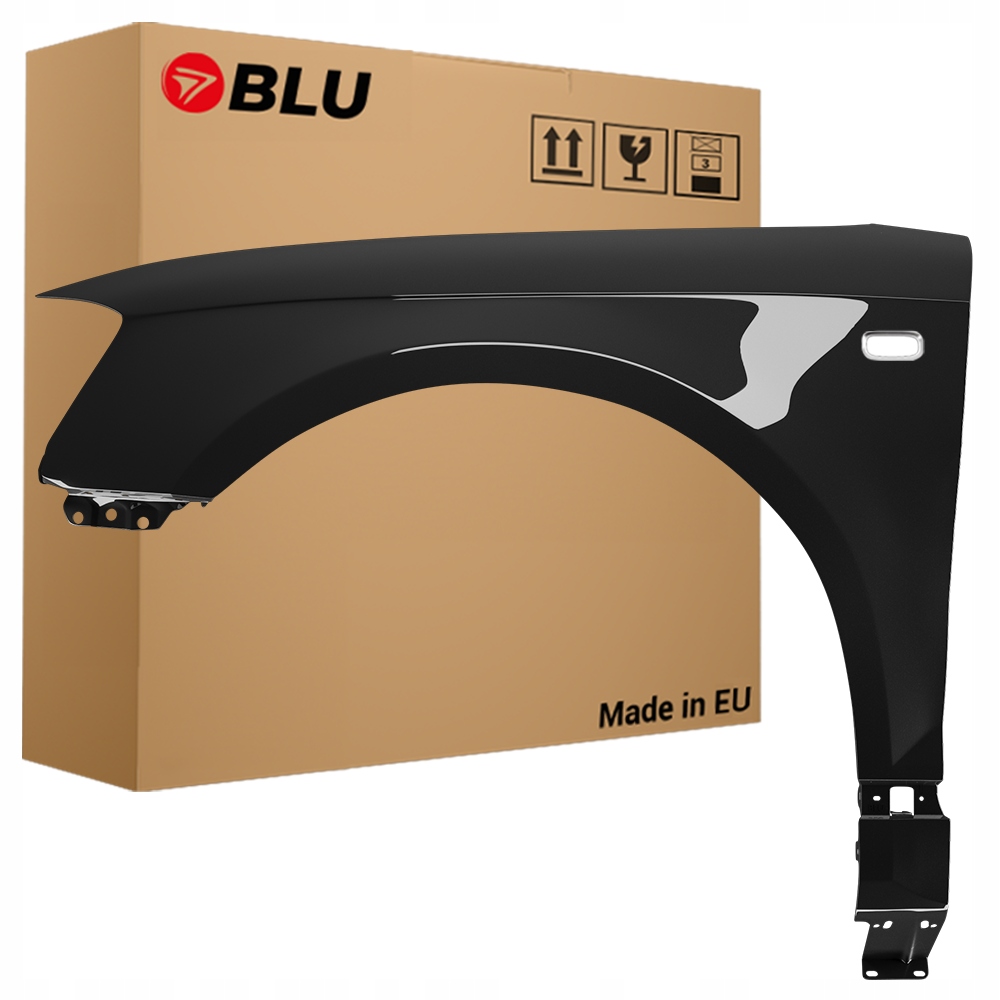 Blu Blatník Audi A3 8P LZ7L levý šedý 03-08 přední Pozink LavaGrau