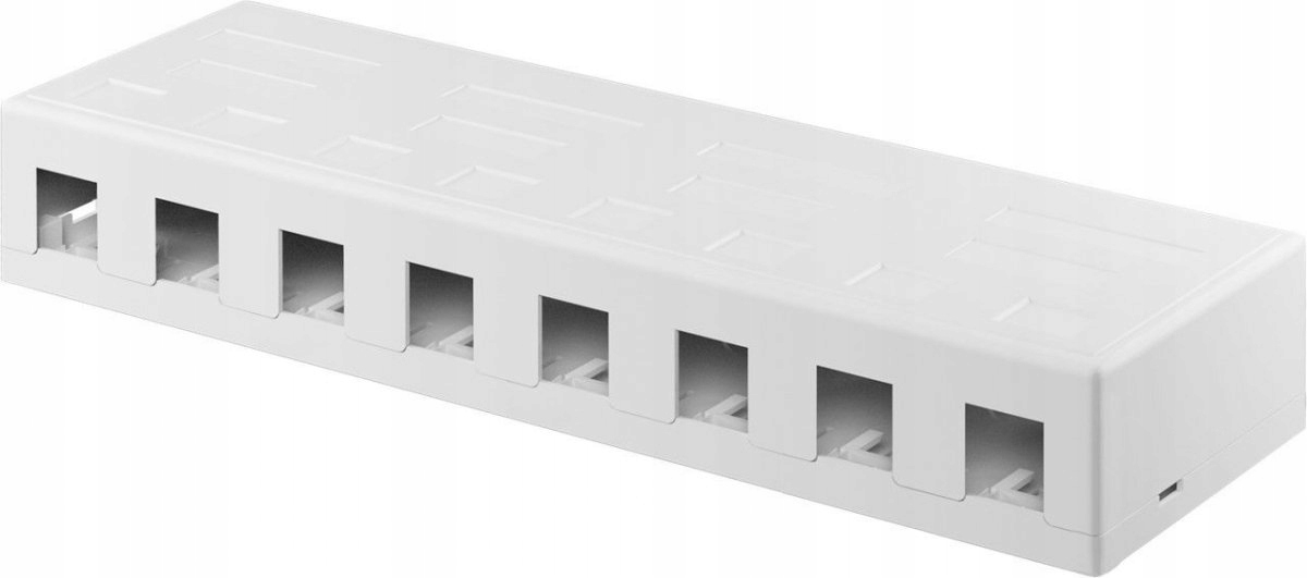 

Pusta obudowa Keystone 8-port montaż Snap-In 79426