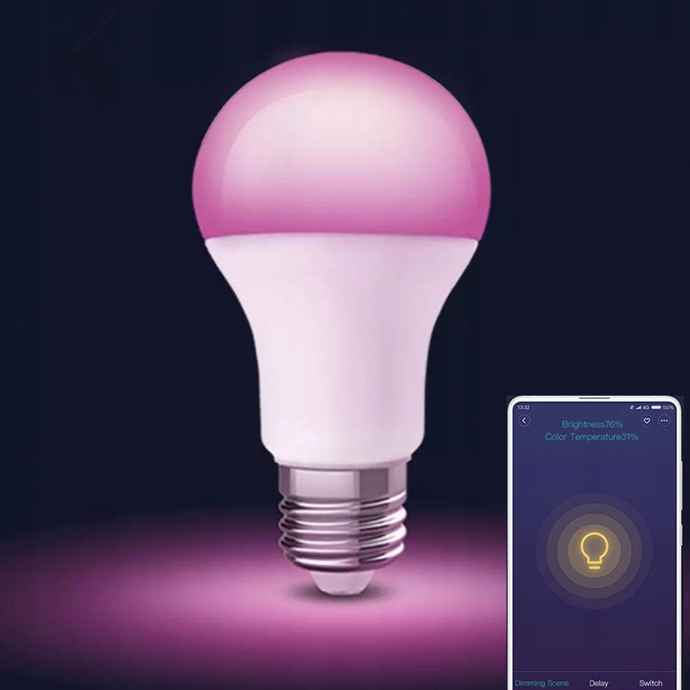 Умная светодиодная лампа Xiaomi Mi Philips Bulb WiFi E27 Smart LED Bulb