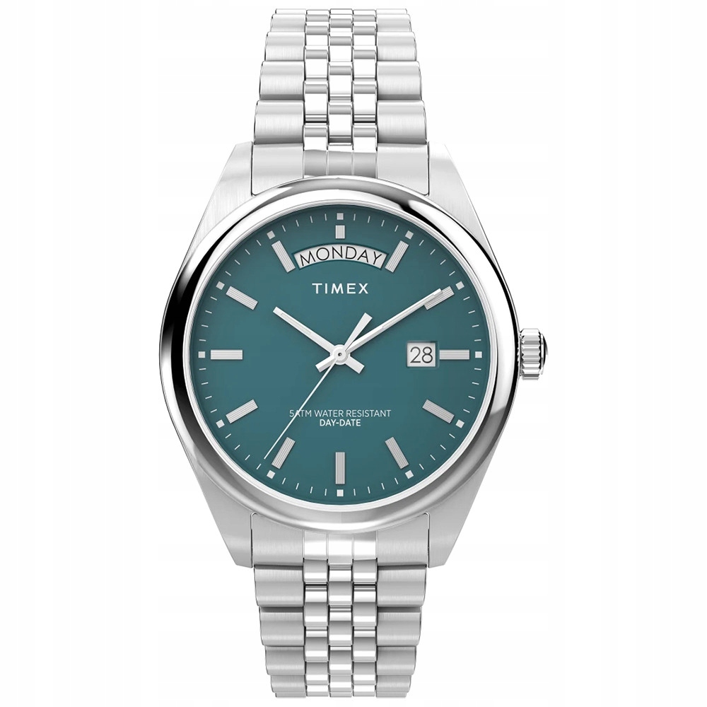 Pánské Hodinky Timex TW2V68000 stříbrné