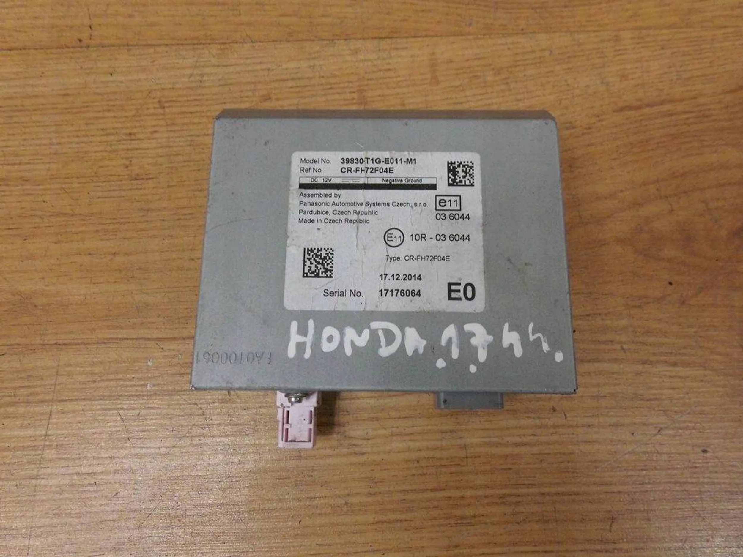 Honda CRV IV modulo 39830T1GE011M1
