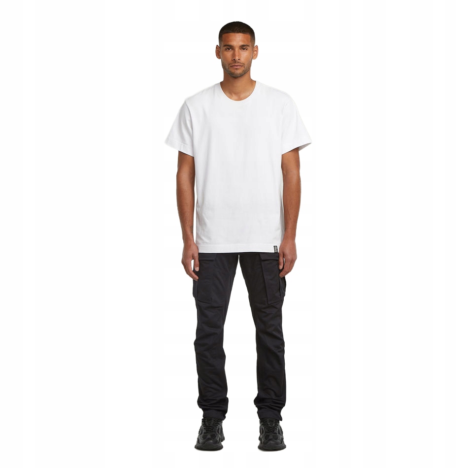 G-star Raw Pánské Kalhoty Černé Kapsáče Dlouhé 28/34 6BA