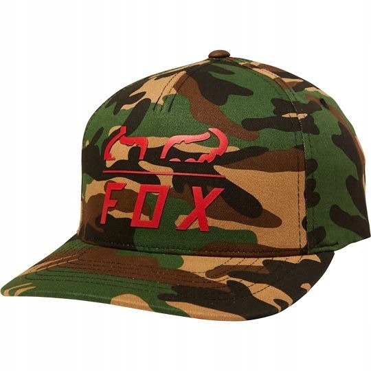 FOX FURNACE FLEXFIT GREEN CAMO meska czapka z dasz