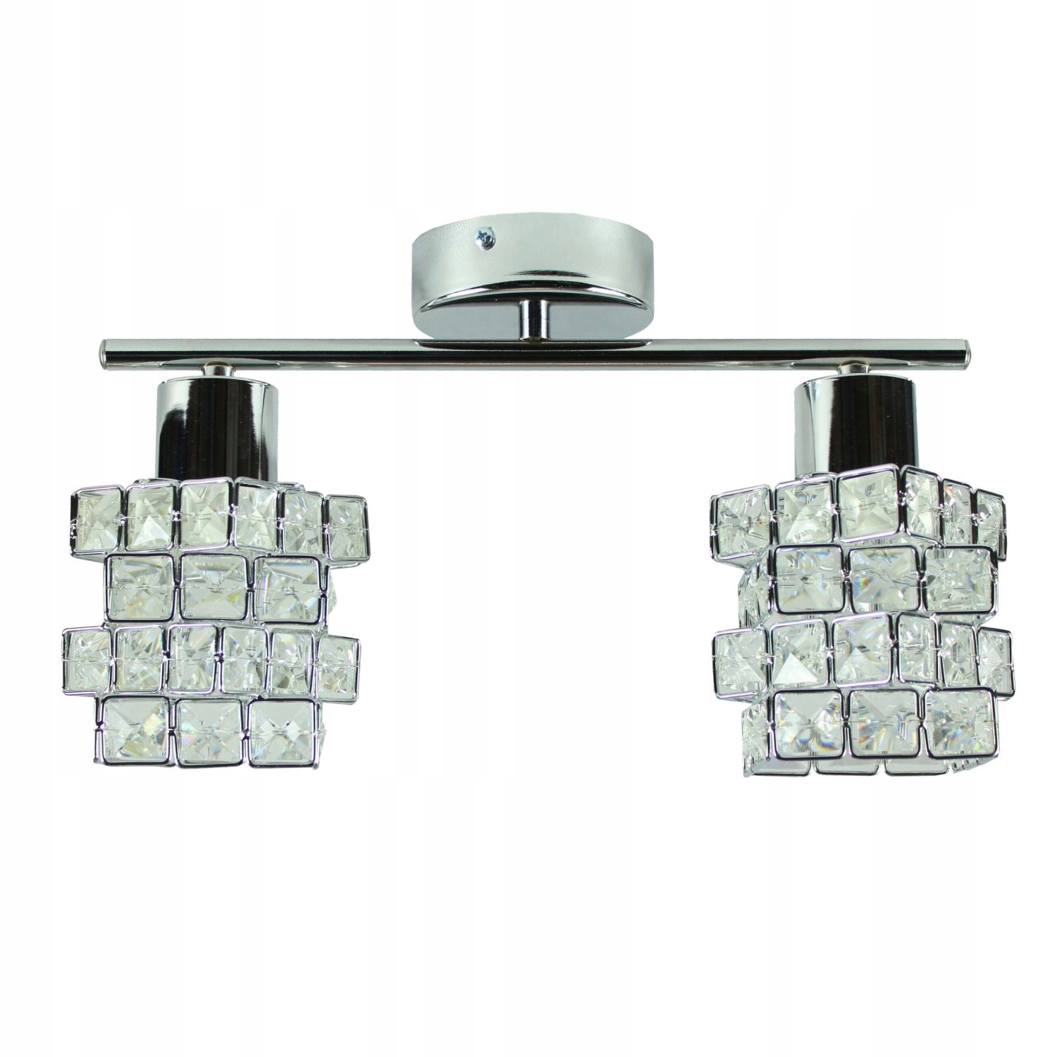 Żyrandol Lampa Wisząca Sufitowa Żyrandol Led Tora 2 plafon chrom