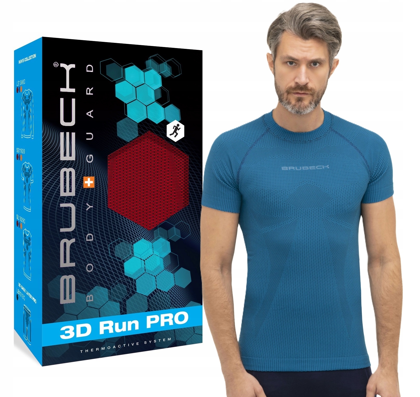 Koszulka Do Turystyki Górskiej Brubeck Pro -L