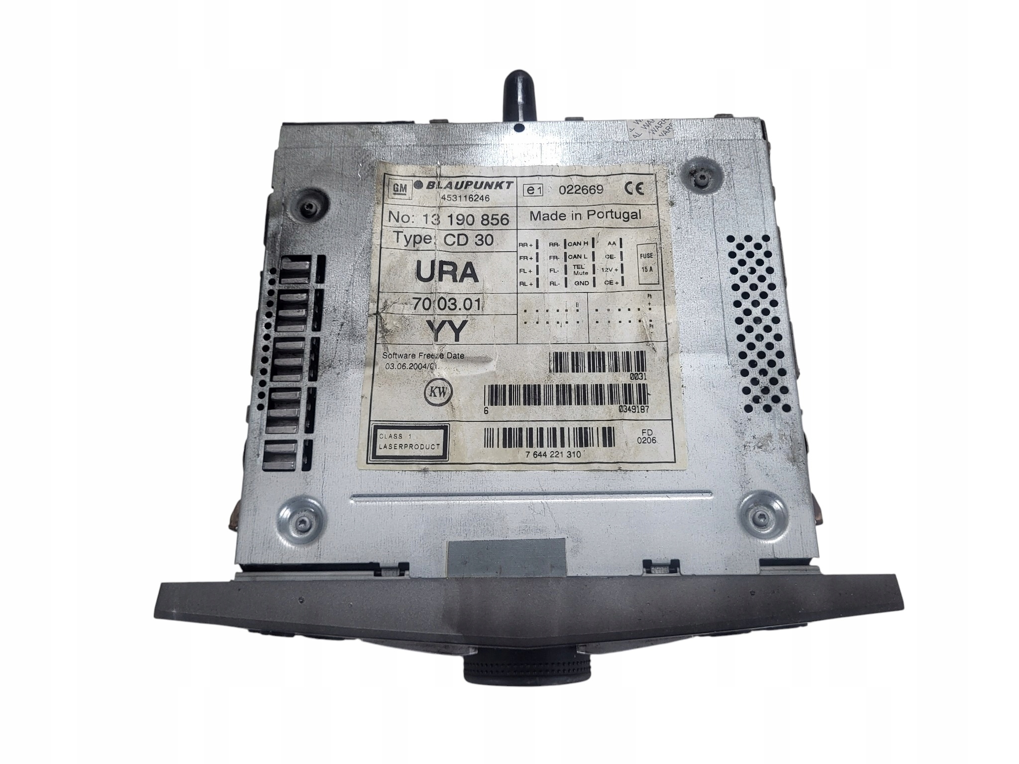 RADIO CD FABRYCZNE OPEL ZAFIRA B 13190856
