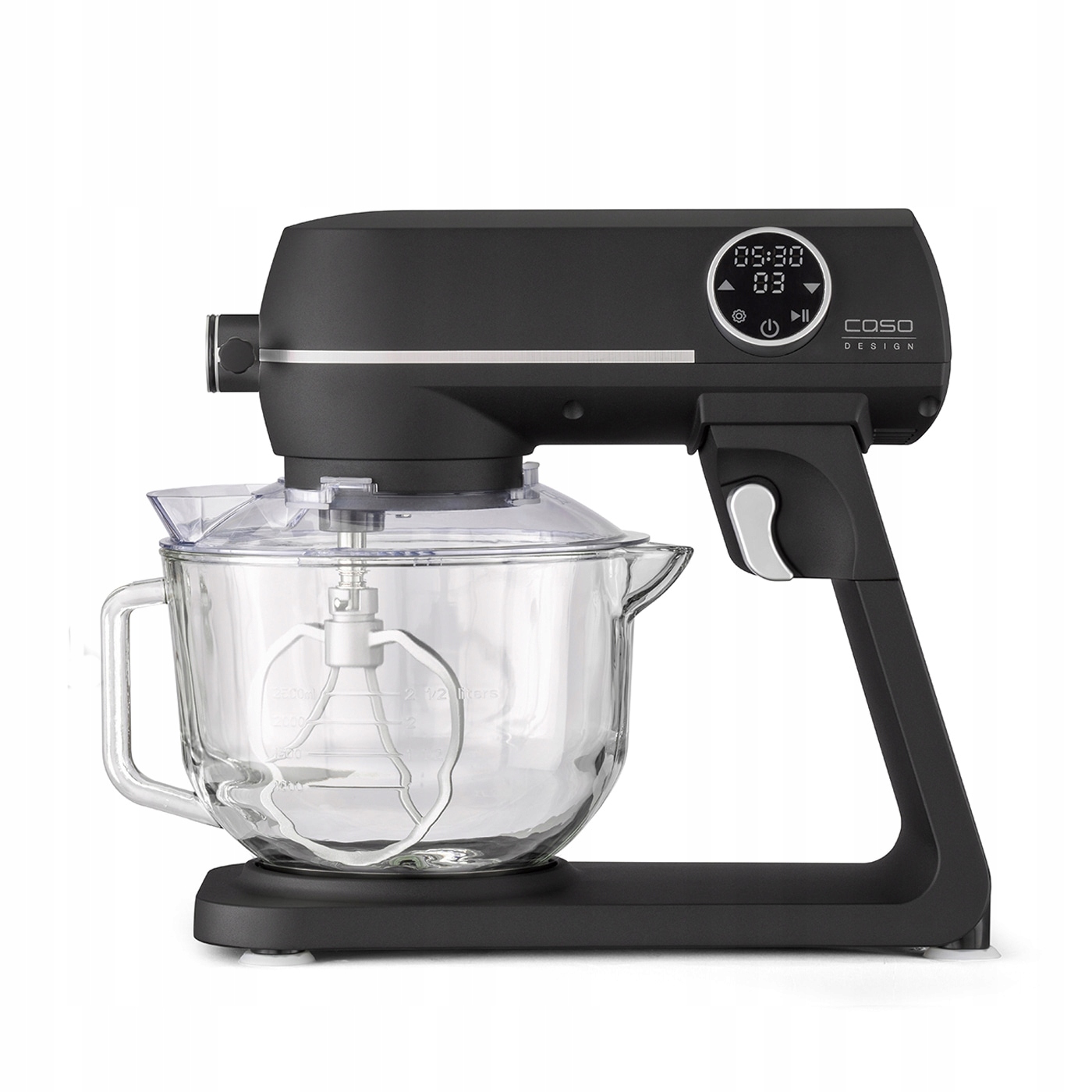 Caso Design 3157 1800 W černý planetární kuchyňský robot