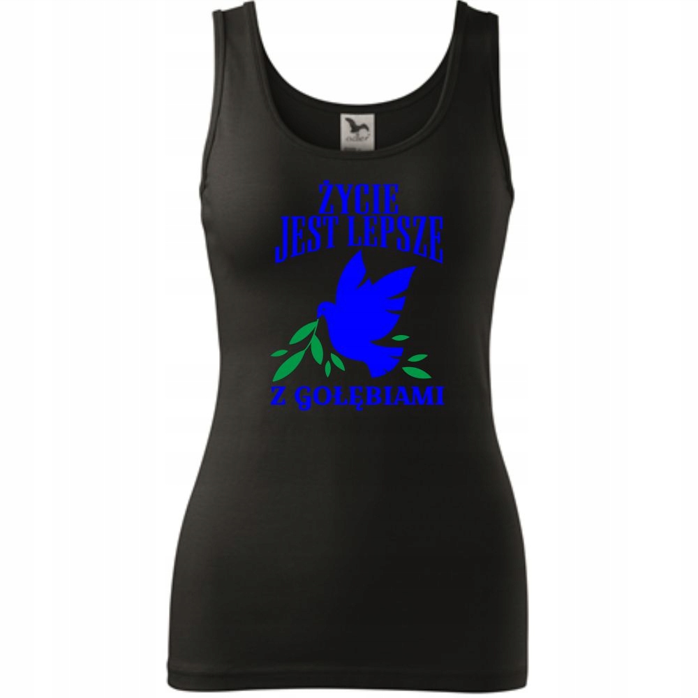 

Damski Top Dla Miłośniczek Ptaków Gołębi Prezent