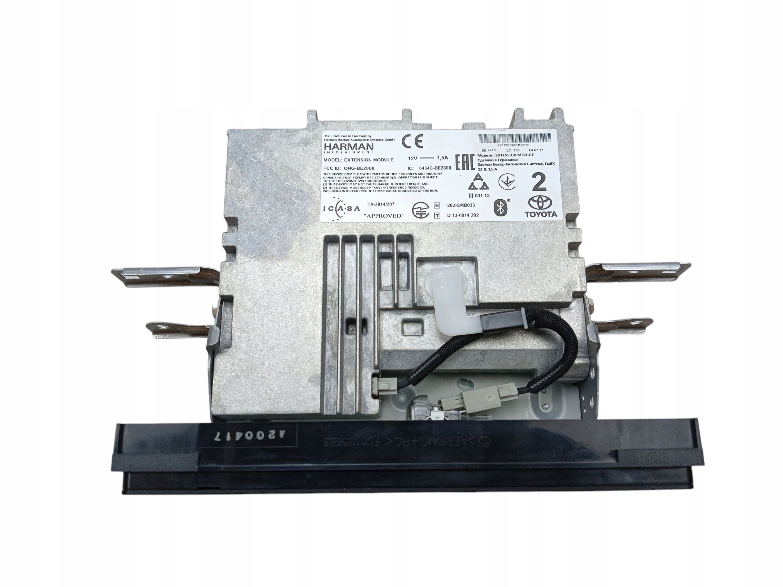 RADIO navigation NAVI display module GPS TOYOTA AURIS II E18 86140-02380