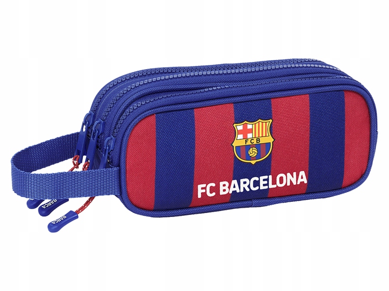 Fc Barcelona Piórnik 3 Komorowy Saszetka Fcb Sezon 24/25 Two Colors