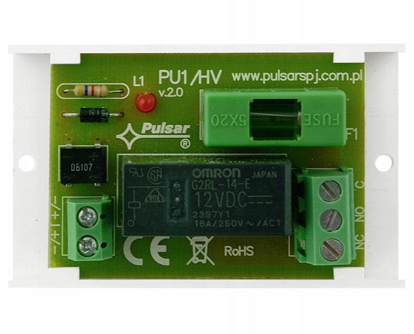 

Moduł Rpzekaźnikowy PU1/HV Pulsar AWZ514