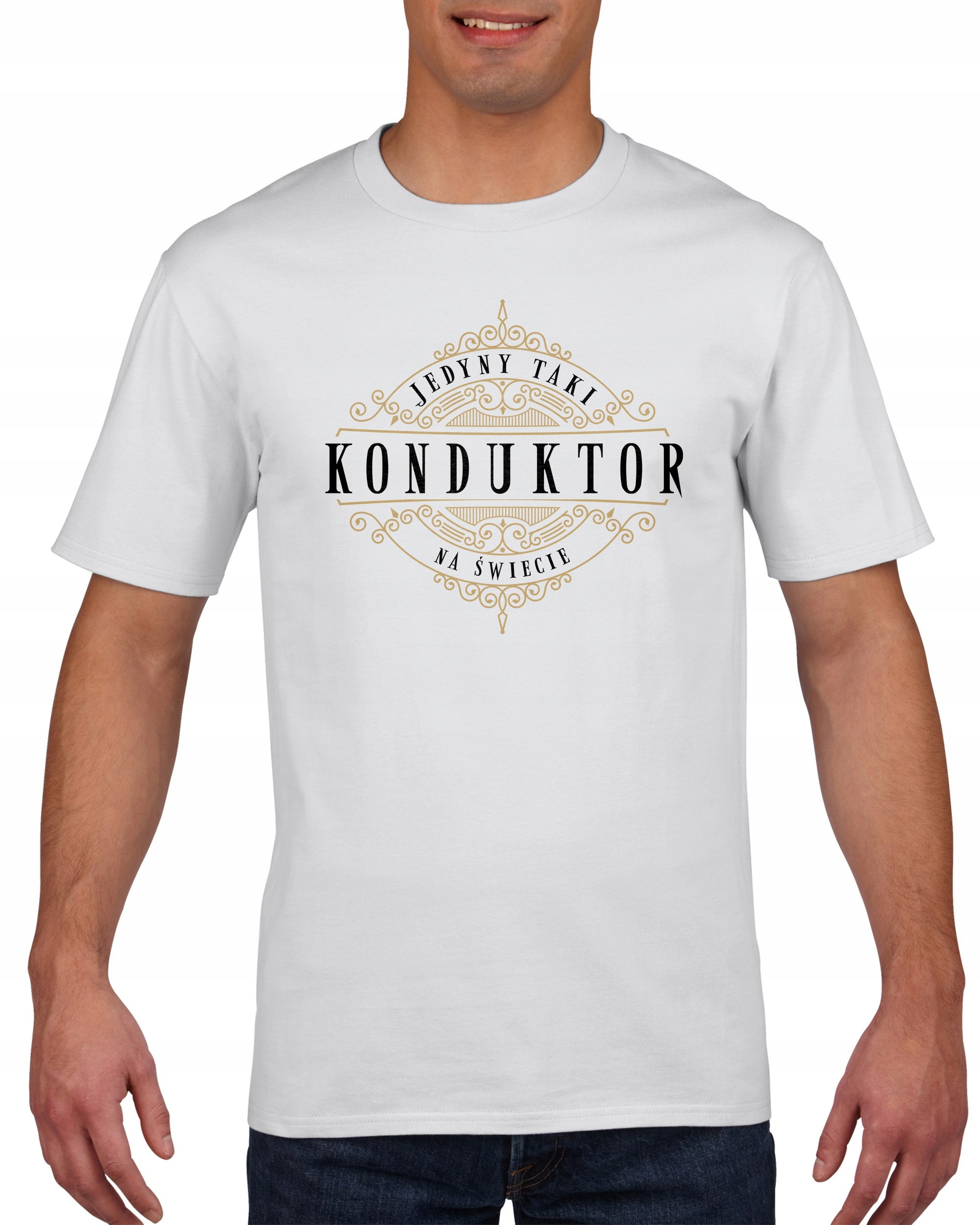 

Koszulka męska Konduktor Jedyny Taki S