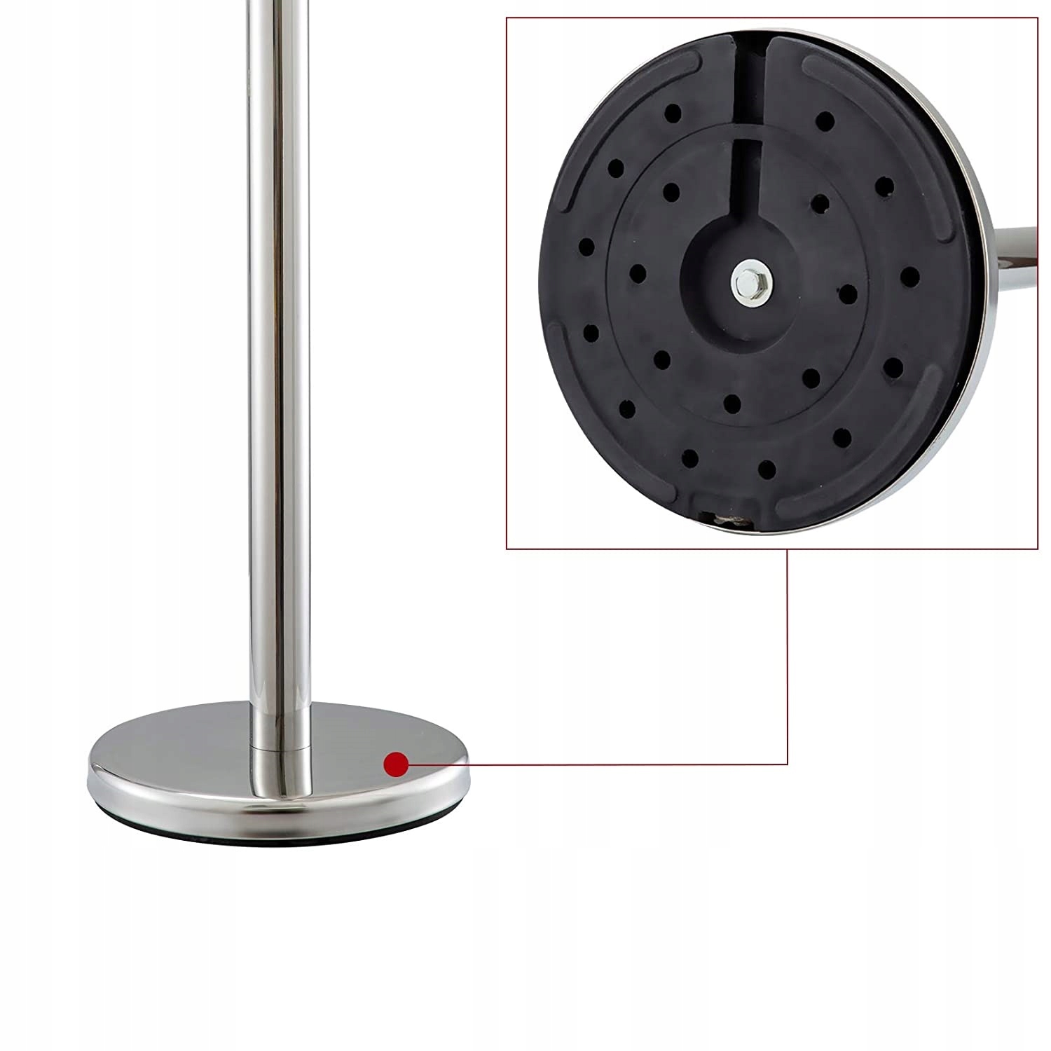 ZESTAW 2 SŁUPKI ODGRADZAJĄCE + LINA SREBRNE Kod producenta 10050332