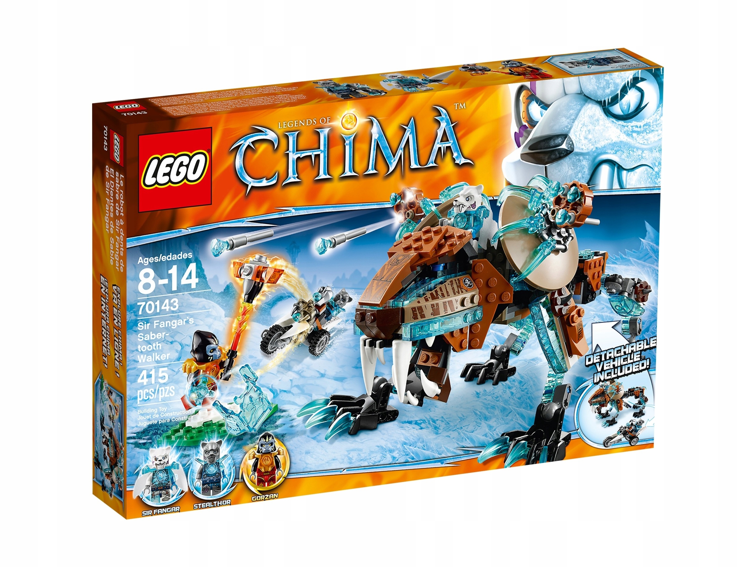 LEGO Legends of Chima - 70143 Machina Sir Fangara - Nowe