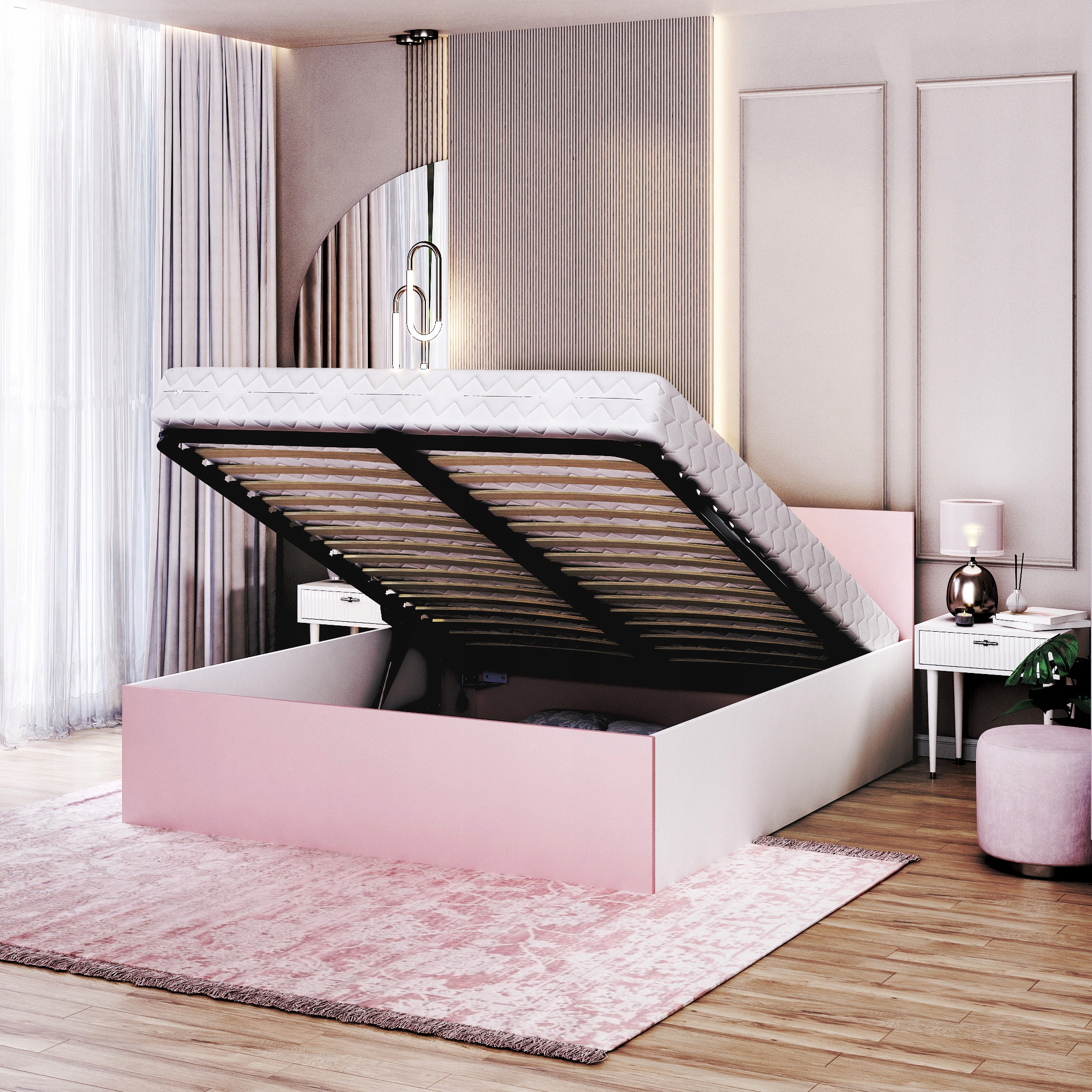 Lůžko 140x200 kovová konstrukce Panama M