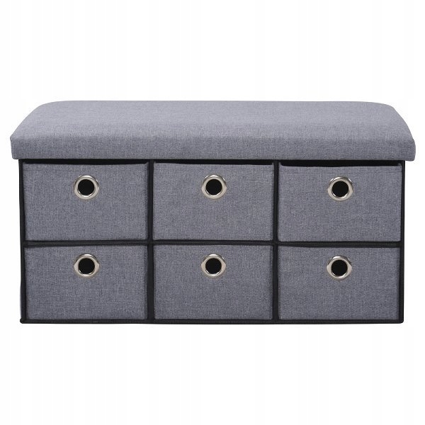 Lavice s úložnými boxy, polyester