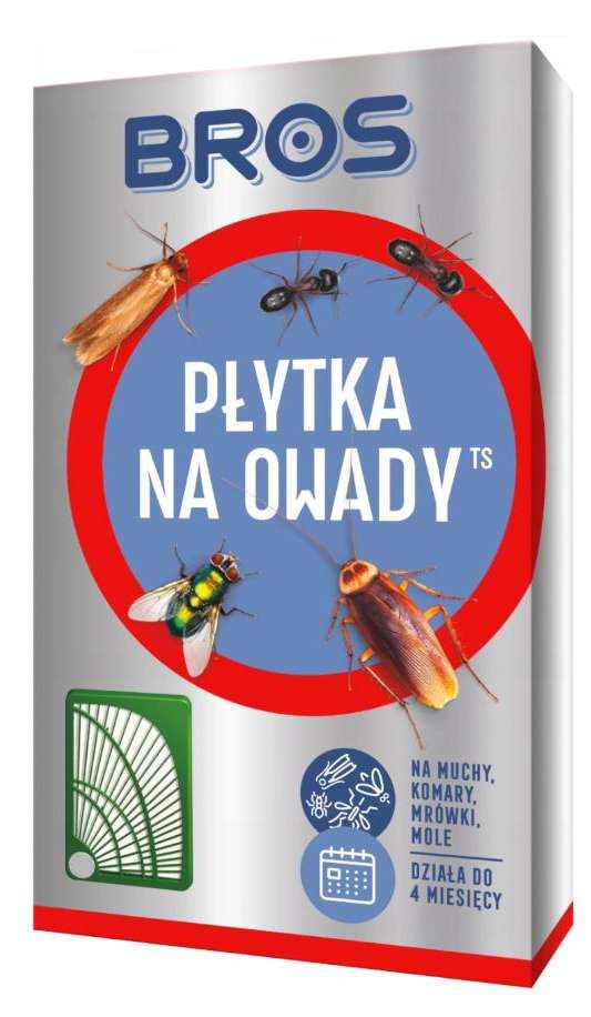 

Bros Płytka na owady długotrwała ochrona
