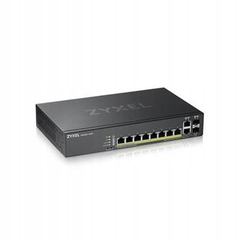 Zyxel GS2220-10HP,EU region,8-port GbE L2 PoE Switch with GbE Uplink (1 yea