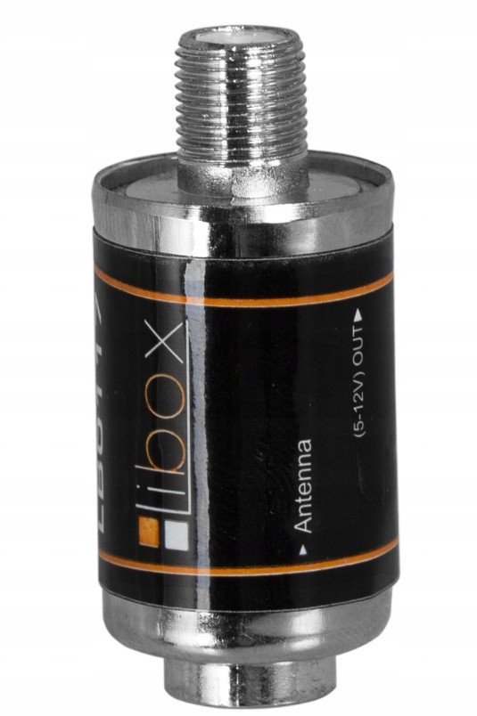 MOCNY WZMACNIACZ SYGNAŁU ANTENOWEGO LINIOWY ZEWNĘTRZNY 12V 20DB DVB-T DL20 Kod producenta LB0117